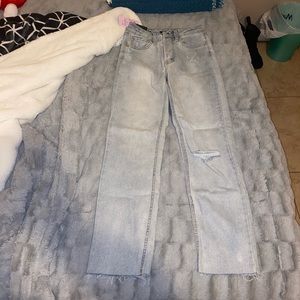 Mom slim straight jeans